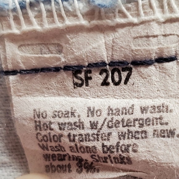 VINTAGE 70s Levi's 646 Orange Tab High Rise Cropped Flare Bell Bottom Jeans - Picture 11 of 12